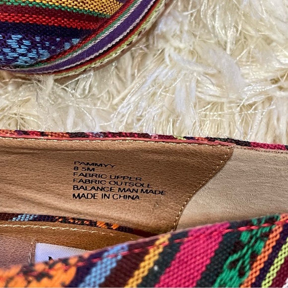 Steve‎ Madden•Pammy Tribal Woven Wedges•Sz 8.5M - Picture 7 of 9